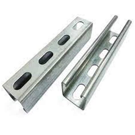 GI Slotted C Channel 1.2 mm TK .